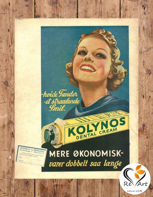 Reklame - Originale Retro og Vintage Plakater |WWW.RE-ART.DK